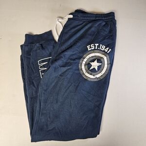 Marvel Mens 2XL Navy Blue‎ Sweats